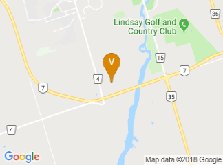 map of Lindsay Fairgrounds
