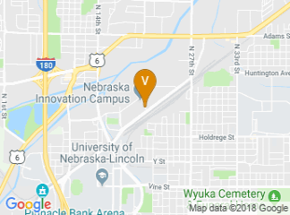 map of Nebraska Innovation Campus