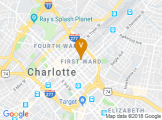 map of UNC Charlotte Center City
