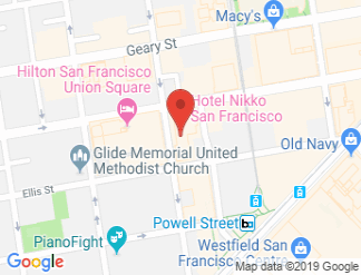 map of Hotel Nikko San Francisco