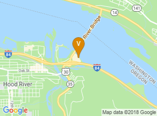 map of Best Western Plus Hood River Inn