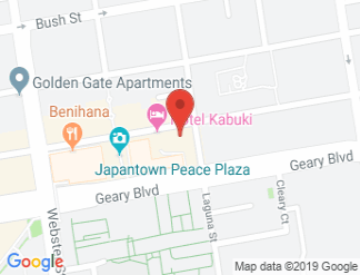 map of Hotel Kabuki