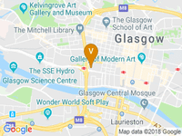 map of Glasgow Marriott Hotel
