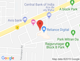 map of Radisson Blu Hotel