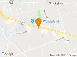 map of Lancaster Host Resort