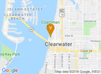 map of Coachman Park