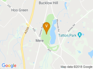 map of The Mere Golf Resort & Spa