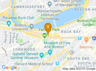 map of Hotel Commonwealth
