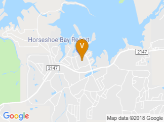 map of Horseshoe Bay Resort