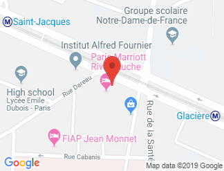 map of Paris Marriott Rive Gauche Hotel & Conference Center