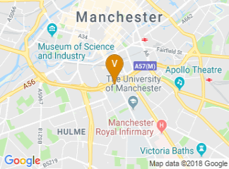map of Manchester Metropolitan University