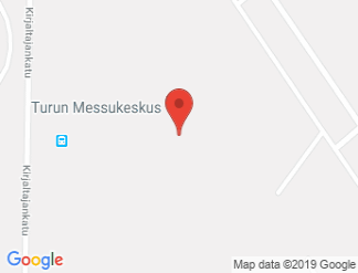 map of Turku Fair and Congress center
