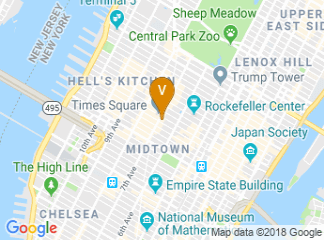 map of Times Square Alliance