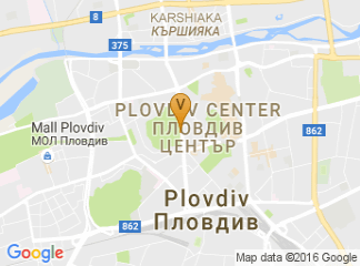 map of Plovdiv University