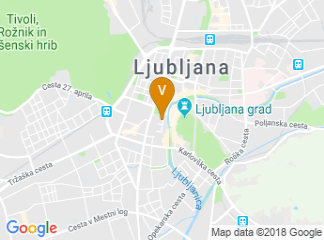map of University of Ljubljana