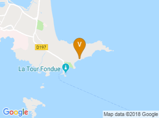 map of Belambra Club Les Criques