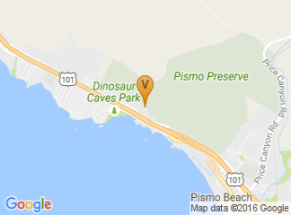 map of Downtown Pismo Beach