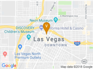 map of Downtown Grand Hotel & Casino