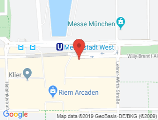 map of Hotel Novotel Muenchen Messe