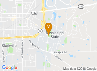 map of Mississippi State University