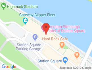 map of Sheraton Pittsburgh Hotel at Station Square