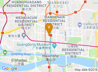 map of Grand Hyatt Guangzhou