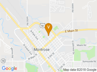 map of Montrose County Fairgrounds