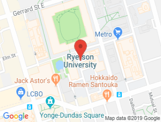 map of Ryerson University