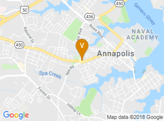 map of The Westin Annapolis