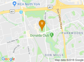 map of The Westin Prince, Toronto