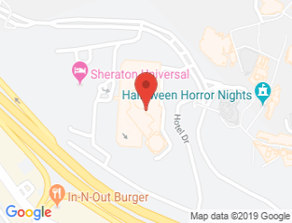 map of Hilton Los Angeles/Universal City