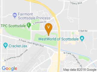 map of Scottsdale Marriott at McDowell Mountains