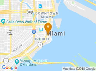 map of Conrad Miami