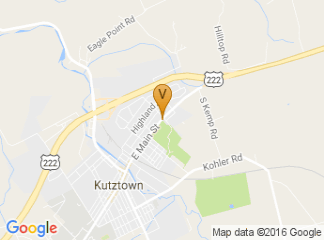 map of Kutztown Community Park