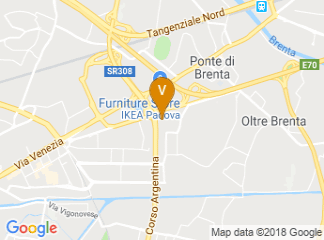map of Four Points by Sheraton Padova