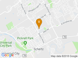 map of Schertz Civic Center