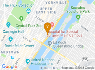 map of The Rockefeller University