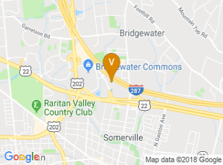 map of Bridgewater Marriott