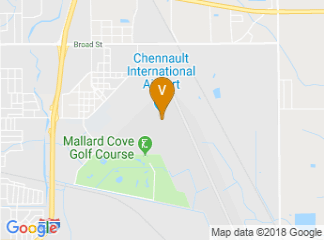 map of Chennault International Airport