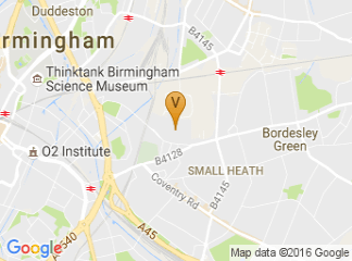 map of Sheraton Birmingham Hotal and Convention Center