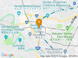 map of Hotel Metropolitan Sendai