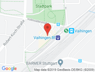 map of Hotel Pullman Stuttgart Fontana