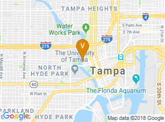 map of David A. Straz, Jr. Center for the Performing Arts