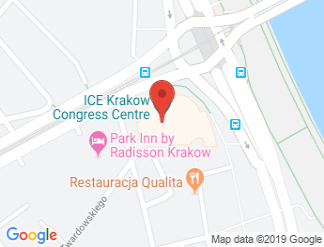 map of ICE Krakow Congress Centre