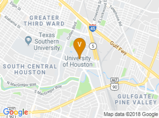 map of Conrad N. Hilton College of Hotel and Restaurant Management