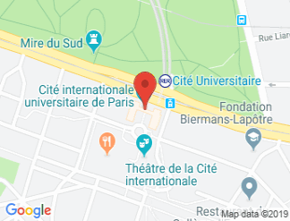 map of Cite internationale Universitaire de Paris
