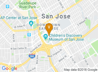 map of Hilton San Jose