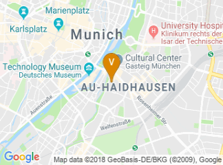 map of Hotel Novotel Muenchen City