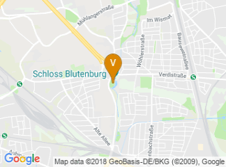 map of Blutenburg