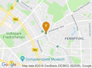 map of andels by Vienna House Berlin